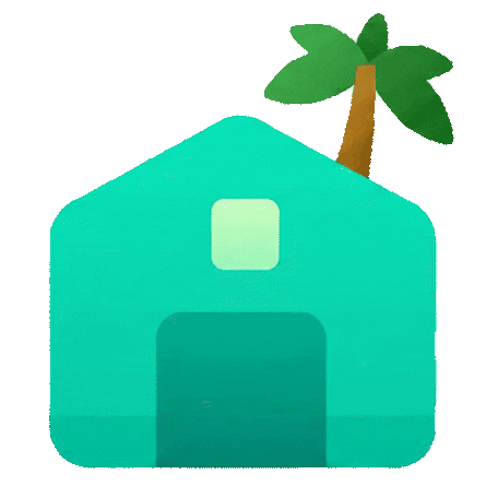 펜션/풀빌라 일러스트